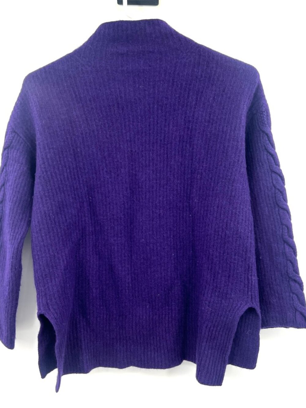 Magaschoni 100% Cashmere Purple Sweater Women's XS - Picture 4 of 4
